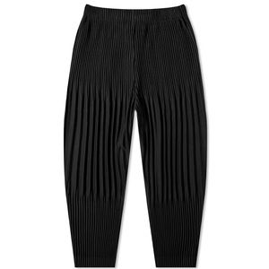 Issey Miyake Homme Plisse Black Croped Easy Fit Pants